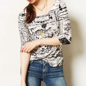 Anthropologie shirt, “Reverie shirt” size small